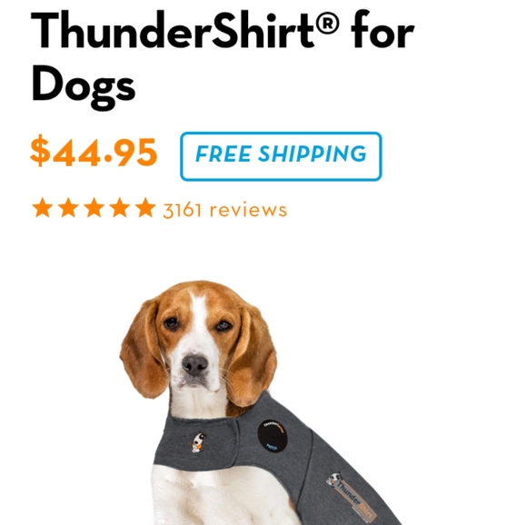 Thundershirt for dogs sz MED anxiety vest - Picture 7 of 7